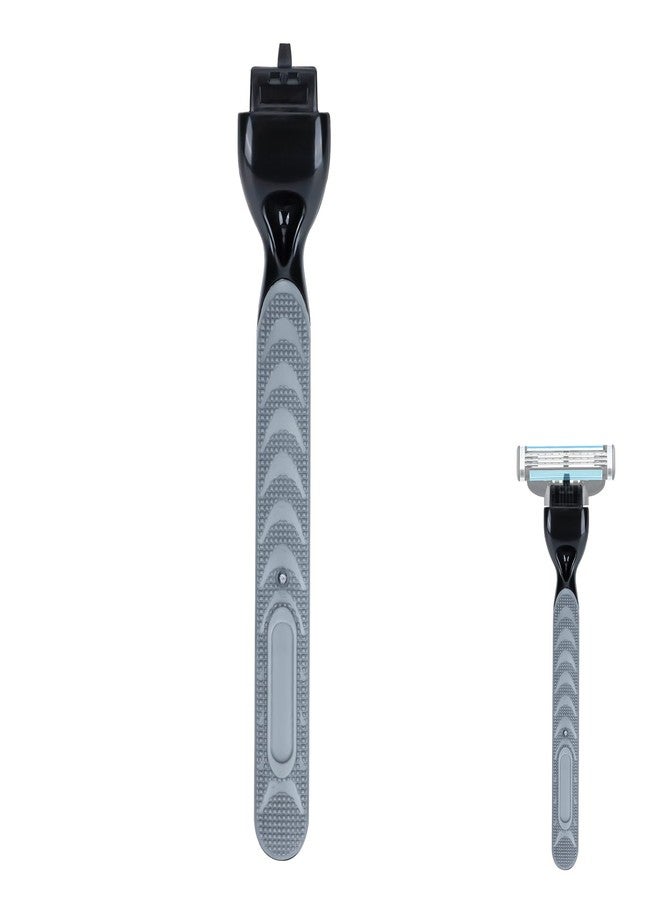 OENUASG Replace Handle Compatible with Gillette Mach3 Razors for Men, Comfort Glide Razor Handle Non-Slip Ergonomic Handles, Only The Gamepad (1 Pack Black) - Image 1